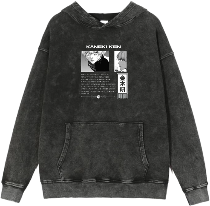 Tokyo ghoul One Size hoodie Washed 18