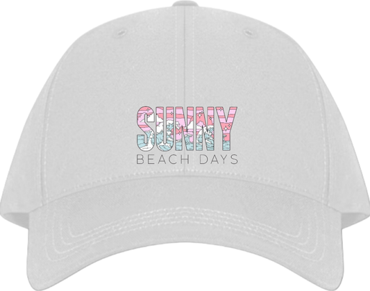 Summer Vibes Baseball cap White 18
