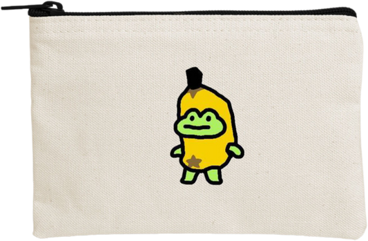 Frog wallet pencil case Beige 18