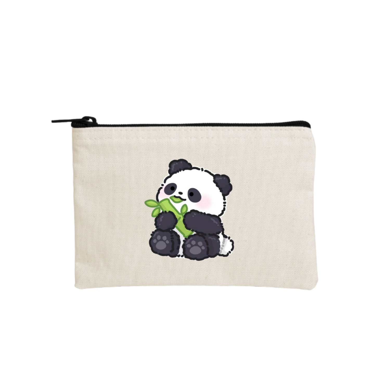 PANDA wallet pencil case Beige 18