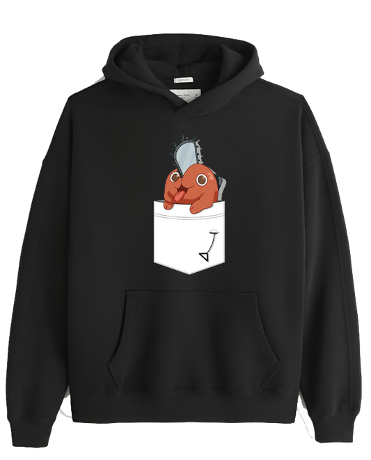 Chainsaw Man One Size hoodie Black 17