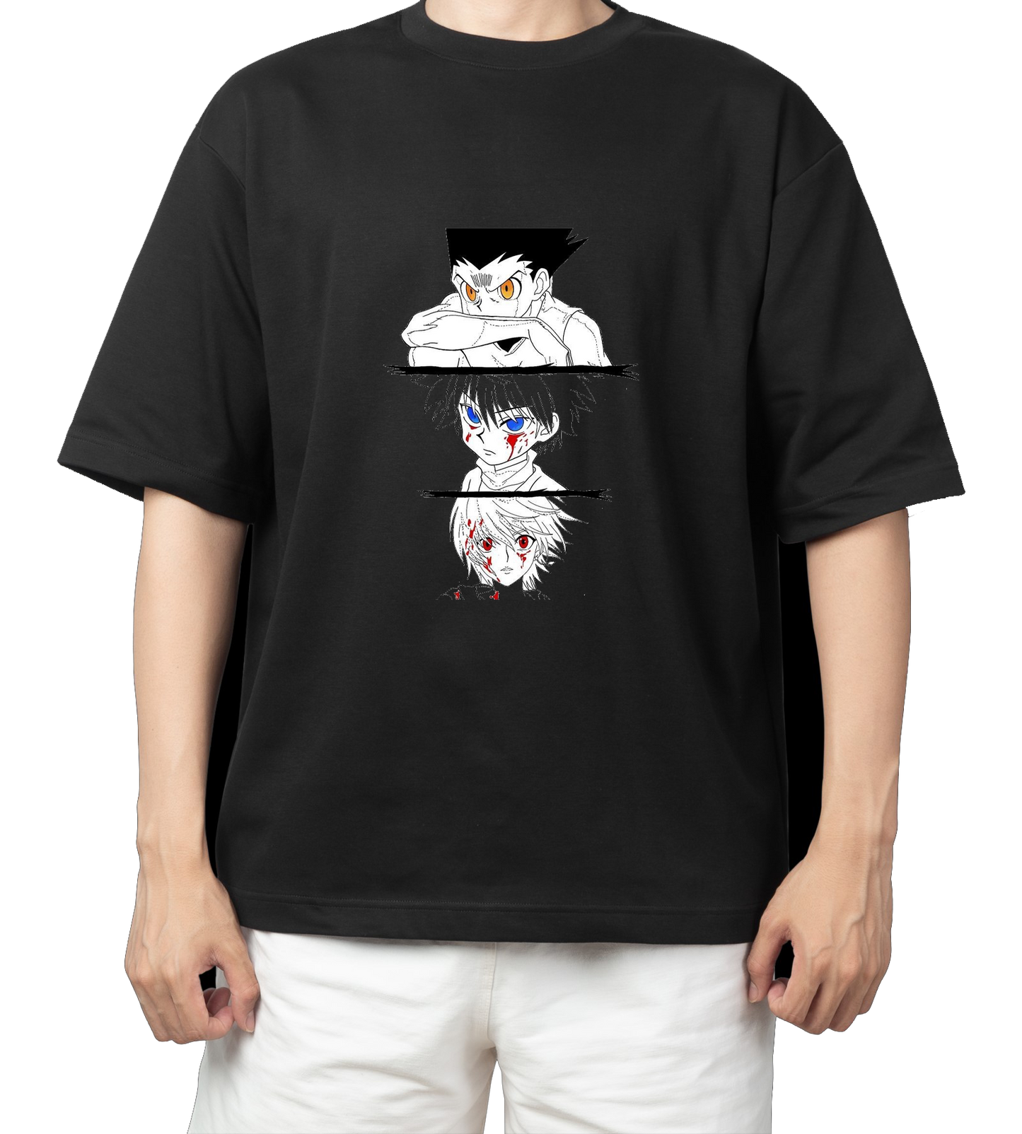 Hunter × Hunter  t- shirt One Size Black 18