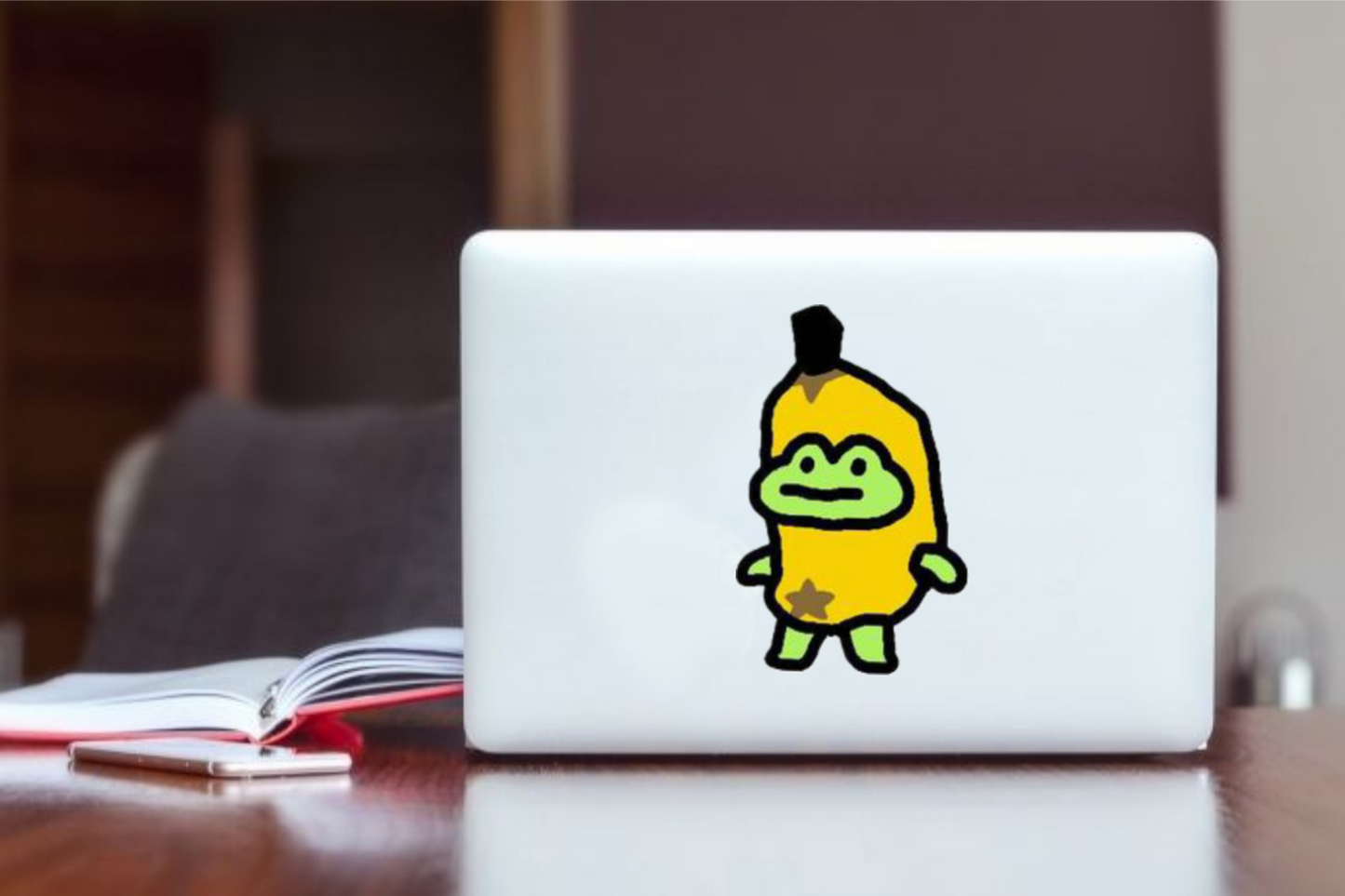 Frog Laptop Sticker 18