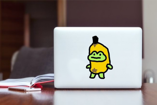 Frog Laptop Sticker 18