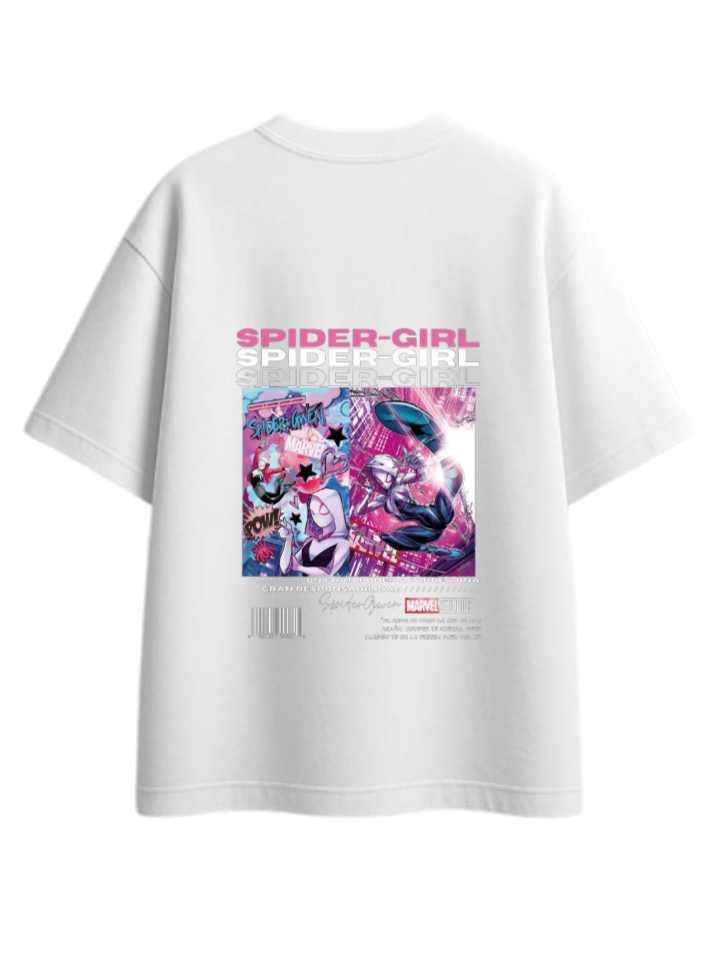 Spiderman t- shirt One Size White Back 18