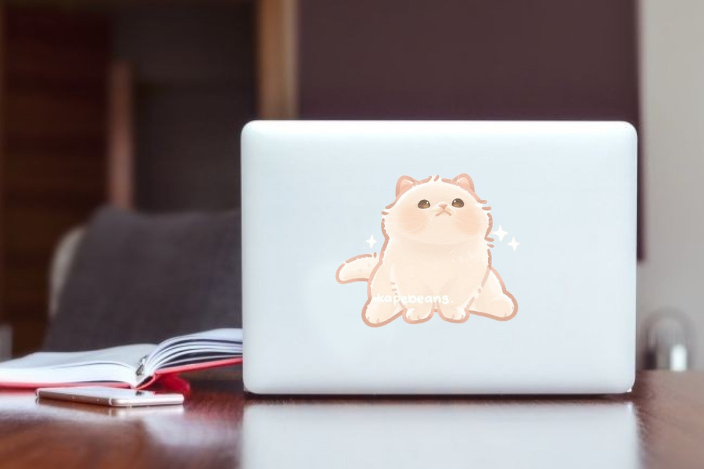 cat Laptop Sticker 18