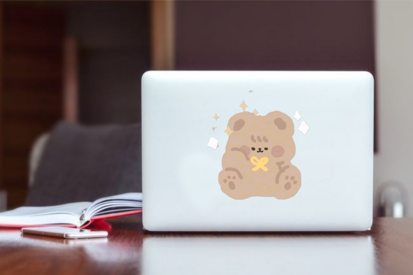 bear Laptop Sticker 18