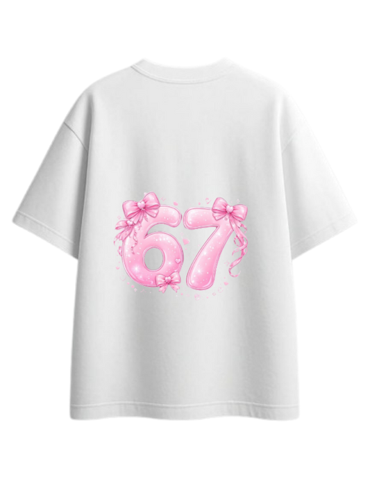 67 designs One Size t- shirt White Back 18