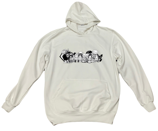 one piece One Size hoodie White 18
