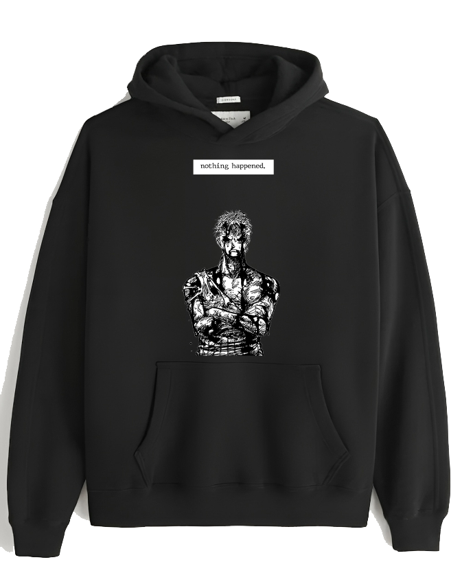 one piece One Size hoodie Black 18