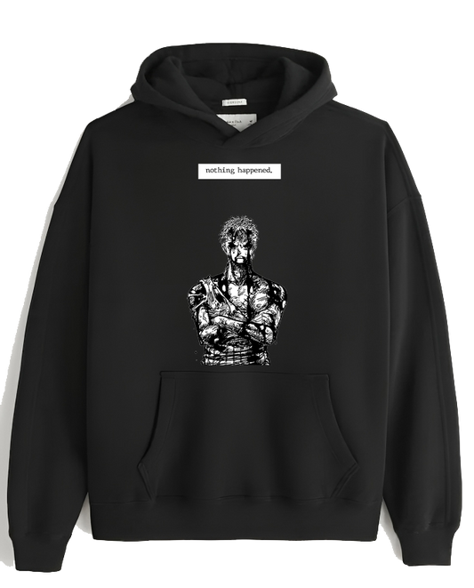 one piece One Size hoodie Black 18
