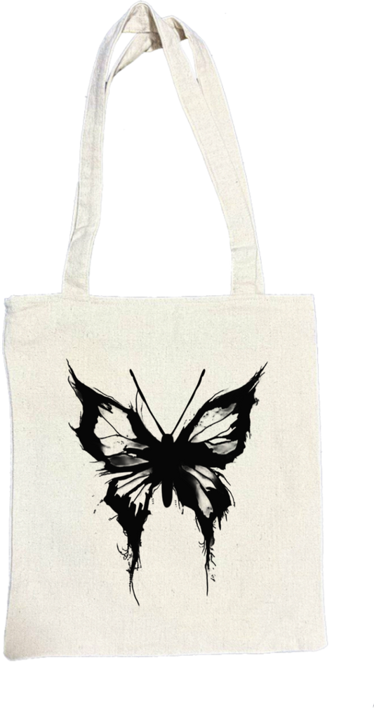 Goth tote bag Beige 26