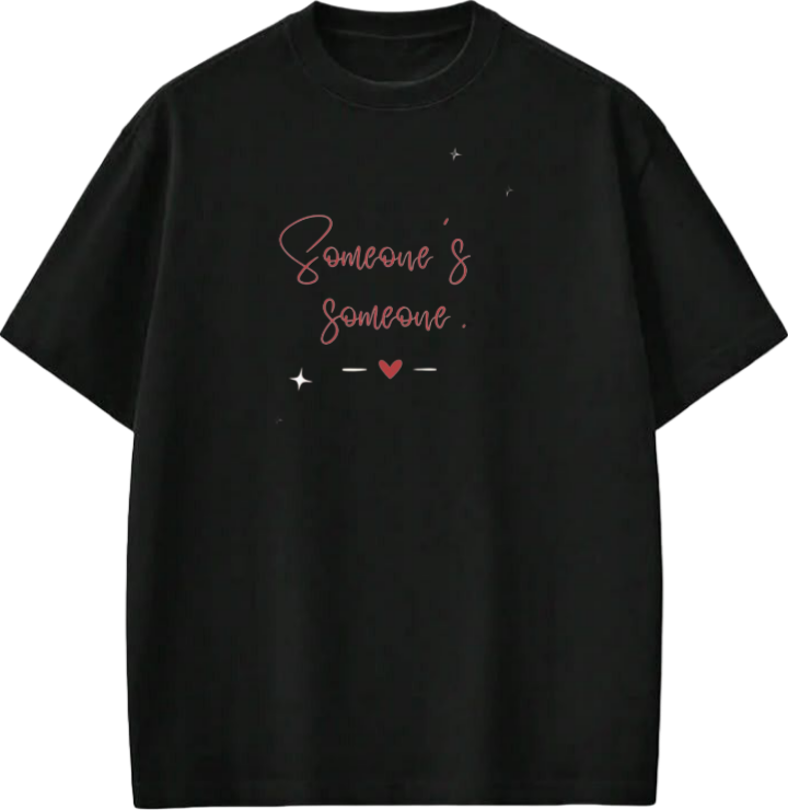 VaIentine coupIe t- shirt Black 18