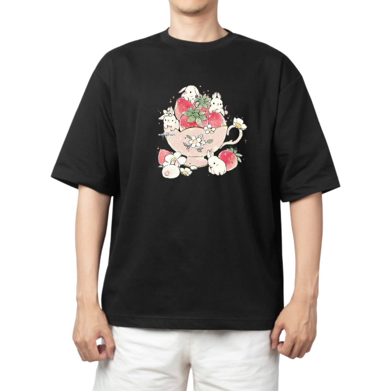 bunny One Size t- shirt Black 18