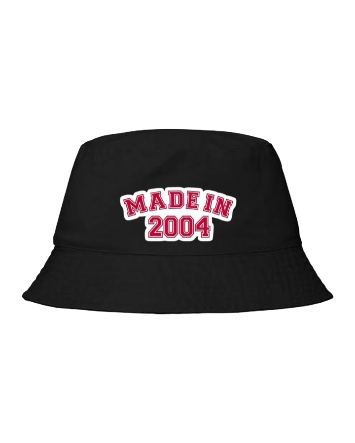 age Bucket hat Fishman hat cap Black 2004