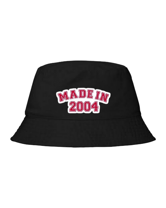 age Bucket hat Fishman hat cap Black 2004