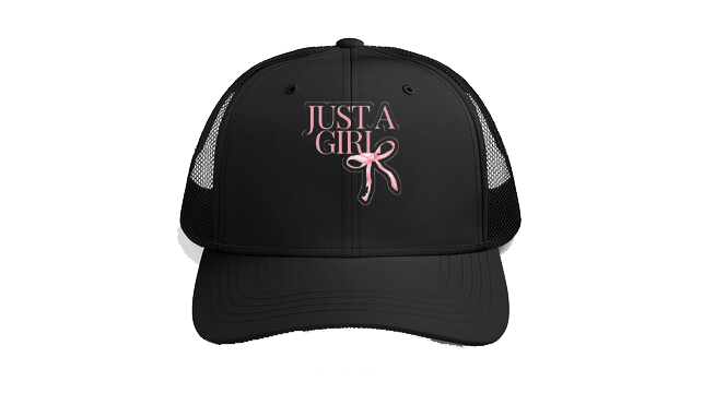 Baseball cap Black JUST A GIRL 239
