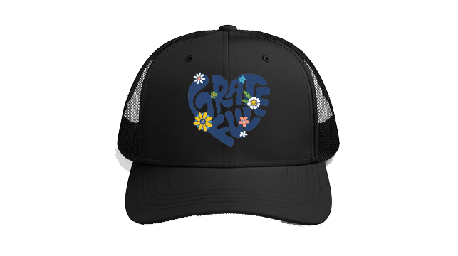 Baseball cap Black GRATEFUL 241