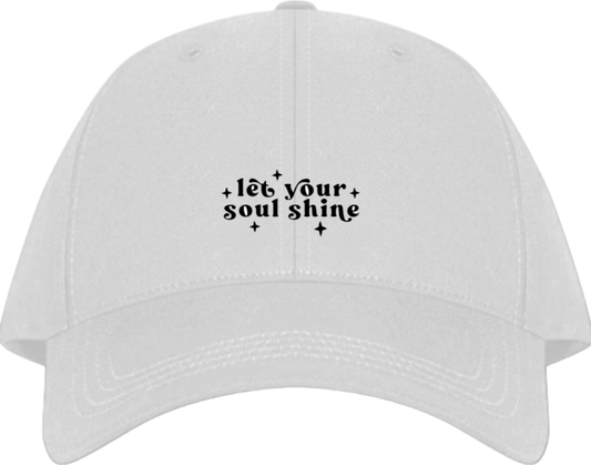 let your soul shine Baseball cap White 189
