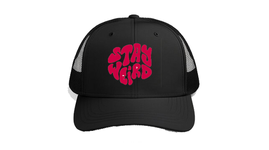 Baseball cap Black STAY WEIRD 243