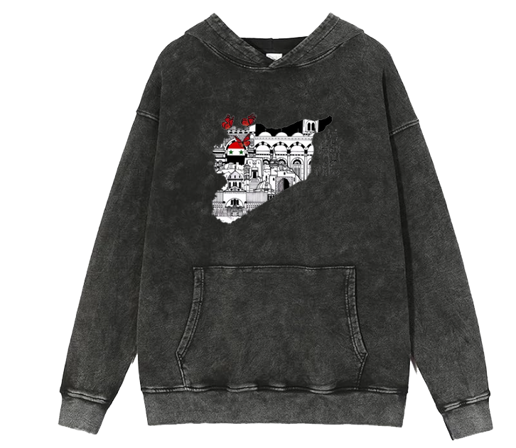 Syria One Size hoodie Washed 19