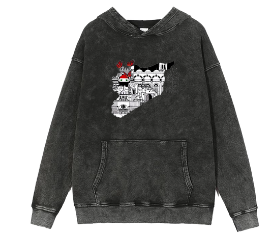 Syria One Size hoodie Washed 19