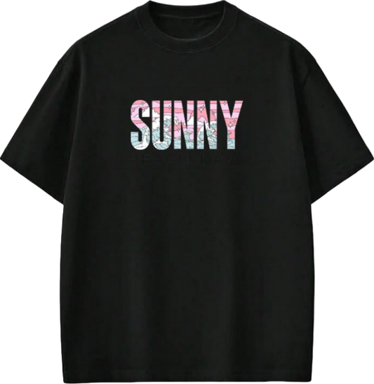 Summer Vibes t- shirt Black Back 16