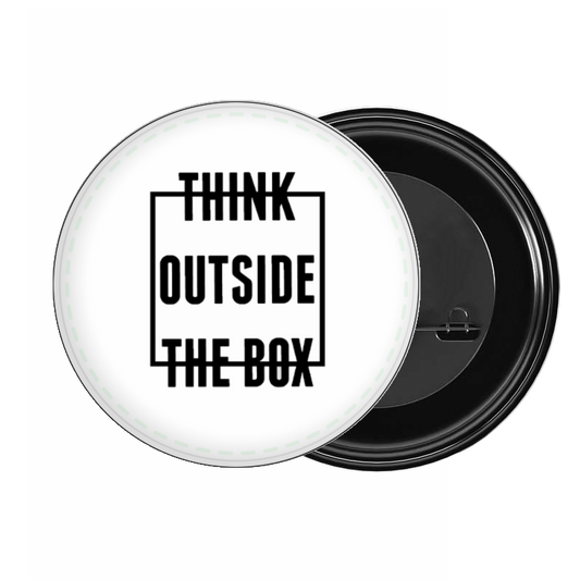 brooch THINK OUTSIDE THE BOX 19
