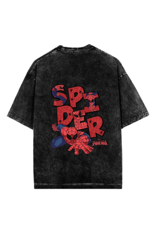 Spiderman t- shirt One Size Washed Back 19