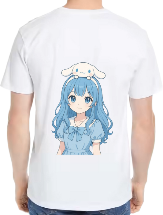 Fan Art t- shirt One Size White back 18
