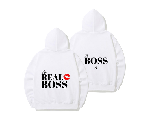 VaIentine coupIe Oversize Hoodie Cables White Back 19