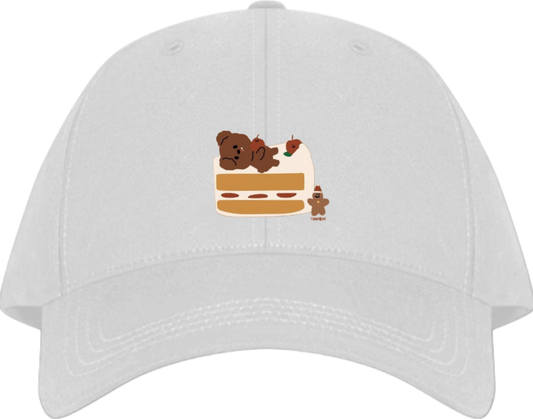 bear Baseball cap White  19