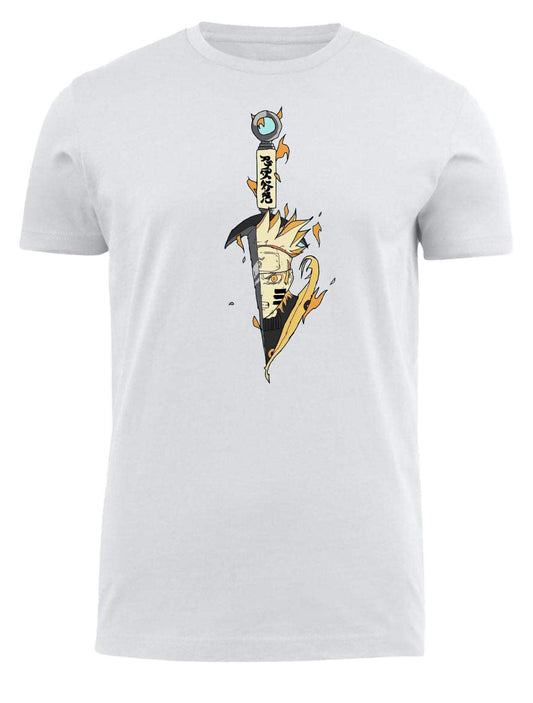 Naruto Shippuden t- shirt fat White 19