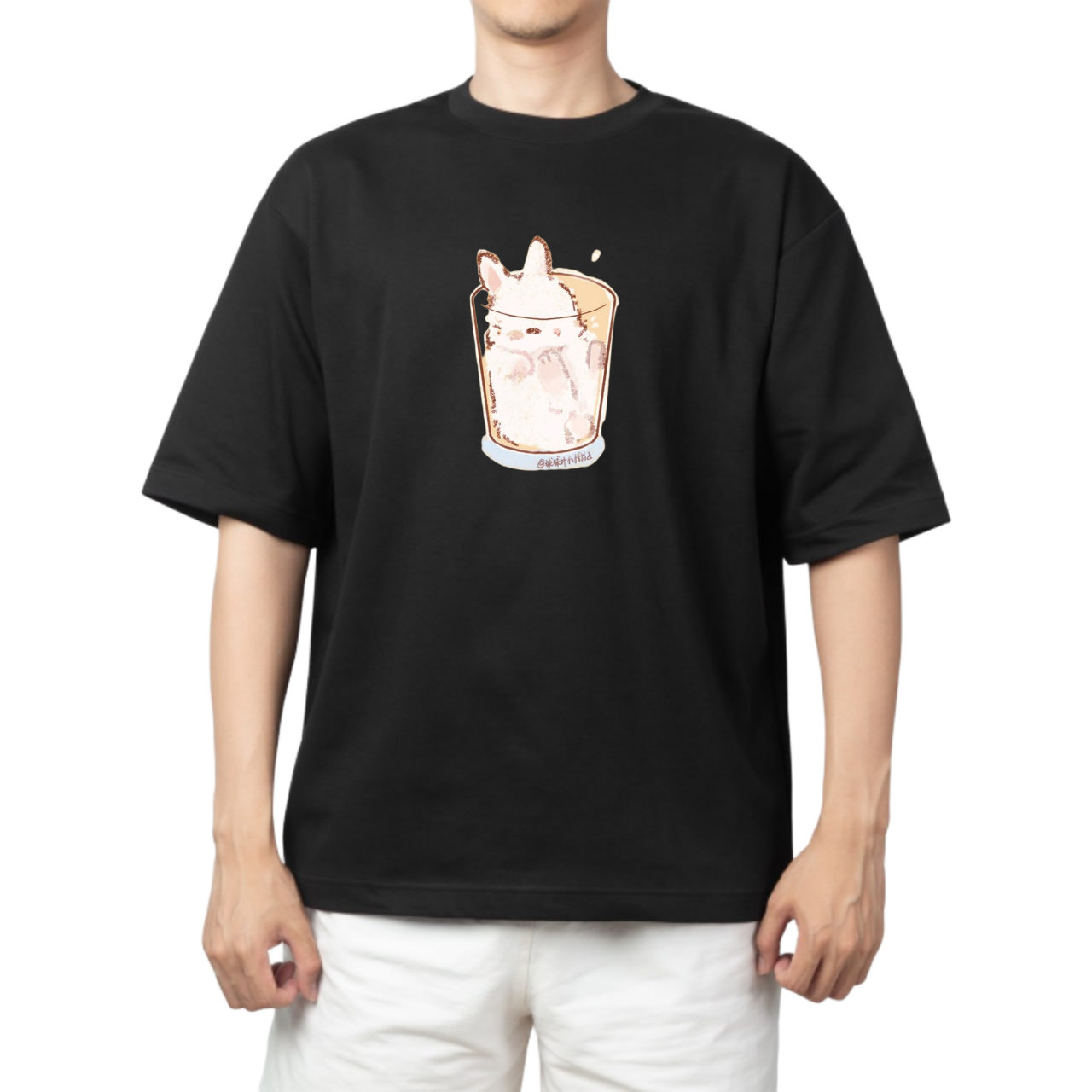 bunny One Size t- shirt Black 19