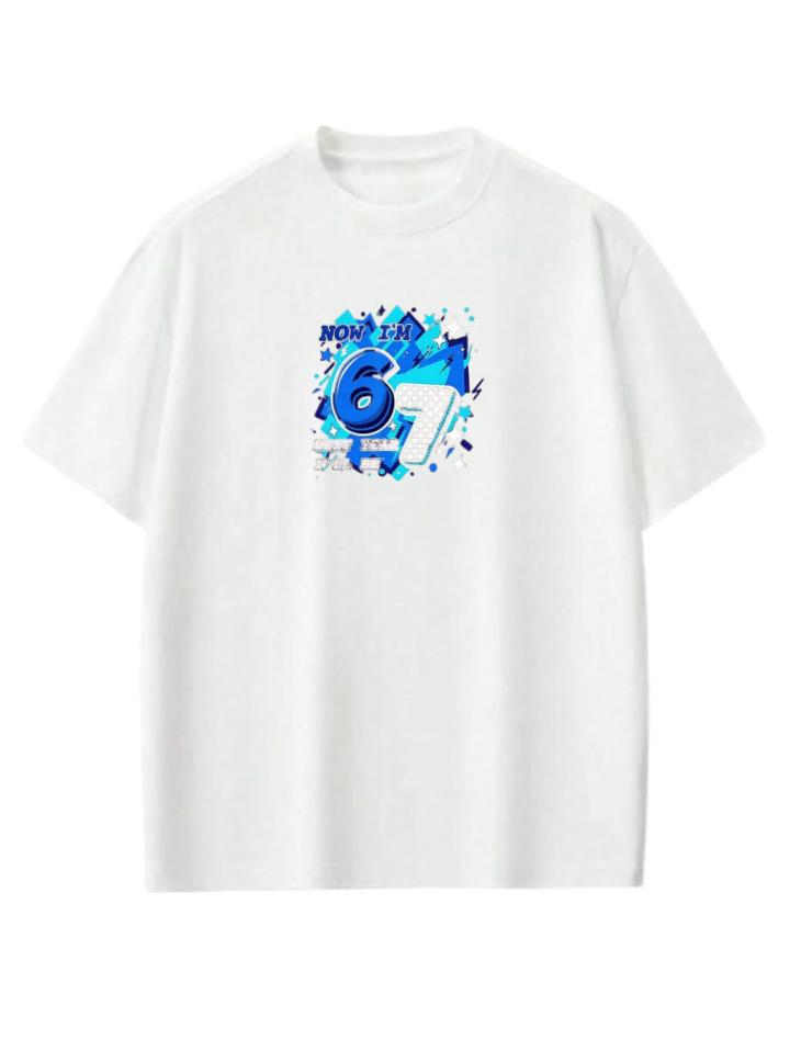 67 designs One Size t- shirt White 19