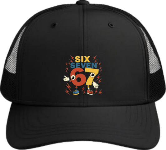67 designs Baseball cap Black 19