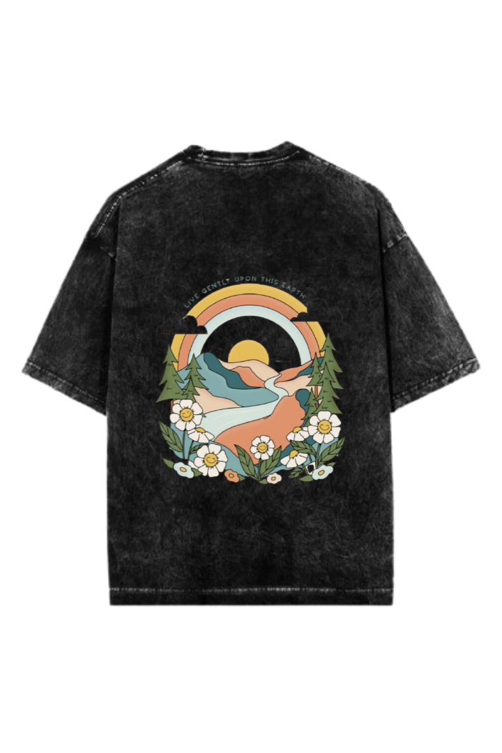Summer Vibes One Size t- shirt Washed Back 19