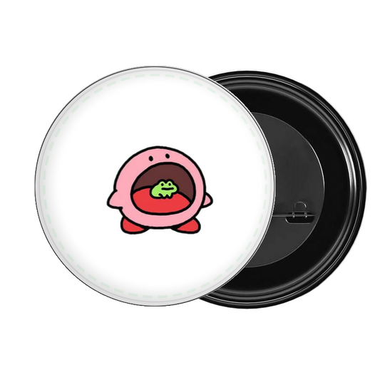 Cute Anime Kirby Bunny Pin Button – Kawaii Pink Rabbit Costume Metal Badge, Aesthetic Backpack & Jacket Accessories, Perfect Gift for Gamers and Anime Fans 19