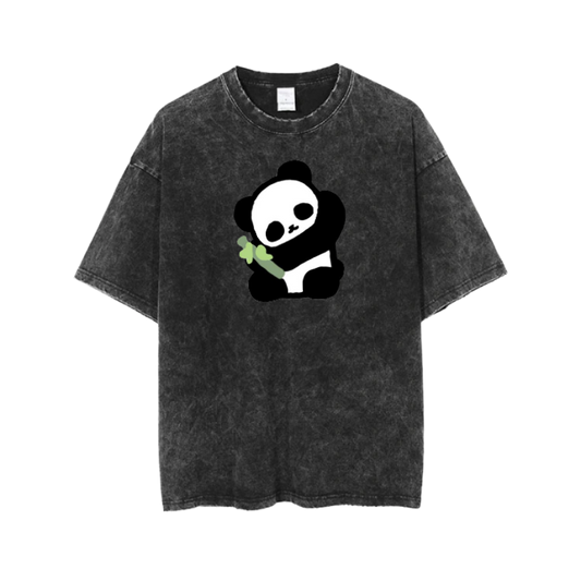 PANDA One Size t- shirt Washed 19