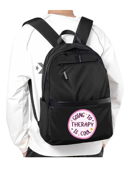 Going to therapy is cool School Back bag bag 19
