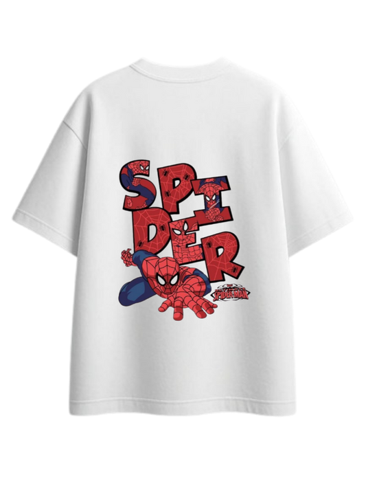 Spiderman t- shirt One Size White Back 19
