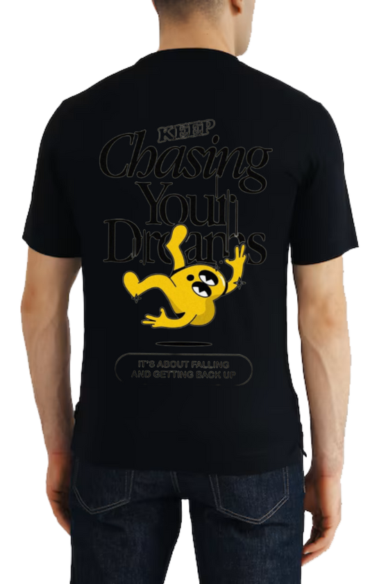 Chasing Your Ditan's t- shirt One Size Black back 19