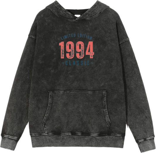 age Oversize  Hoodie Washed gray 1994