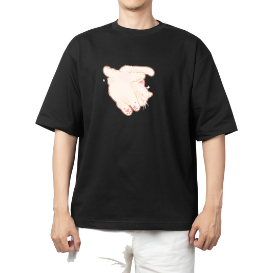 cat One Size t- shirt Black 19