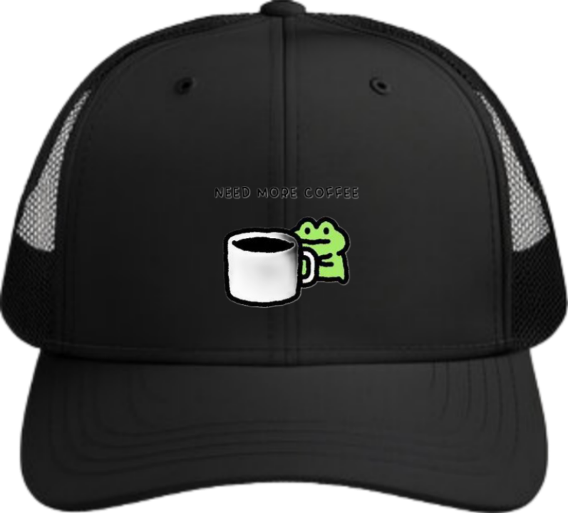 Frog Baseball cap Black 19