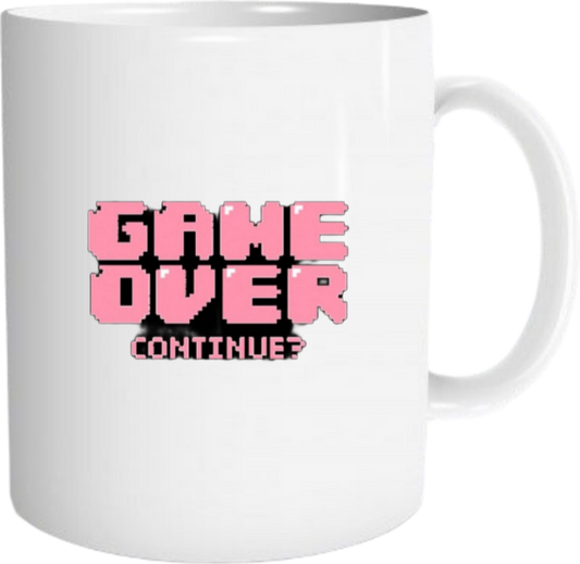 GAME OVER (CONTINUE?) Mug 19