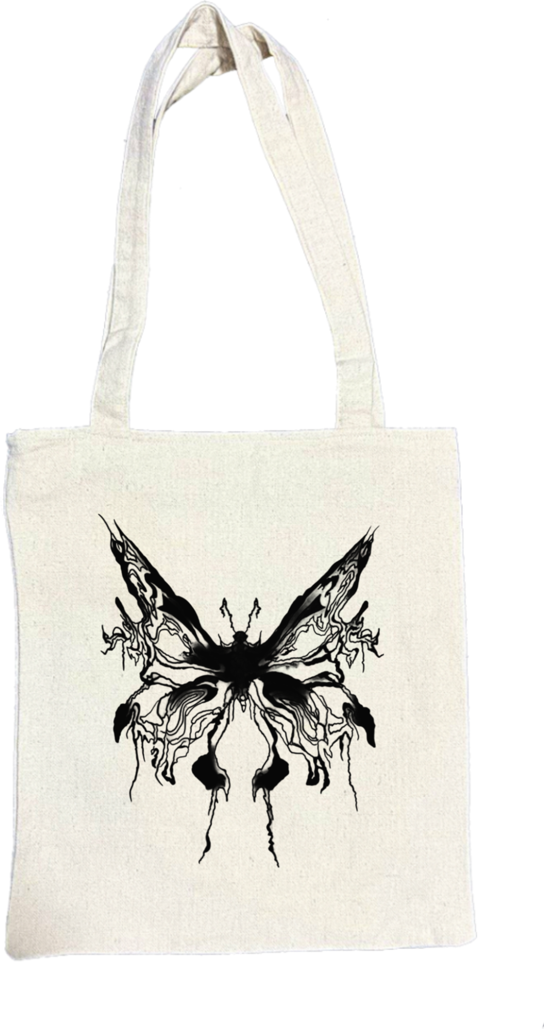 Goth tote bag Beige 27