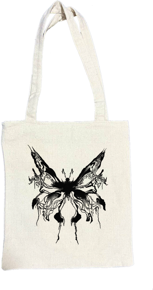 Goth tote bag Beige 27