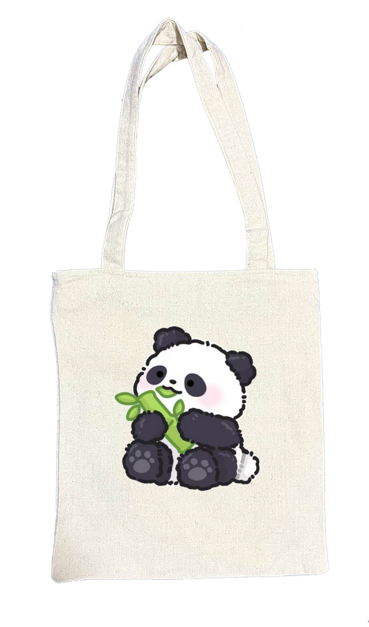 PANDA tote bag beige 19