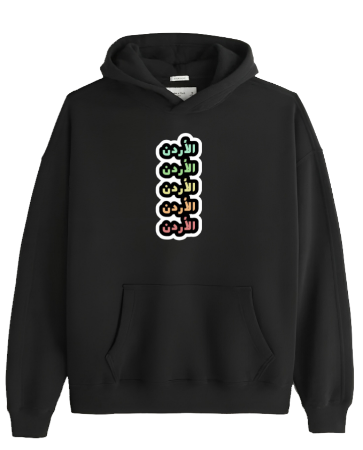 Jordan Oversize Hoodie Black 19